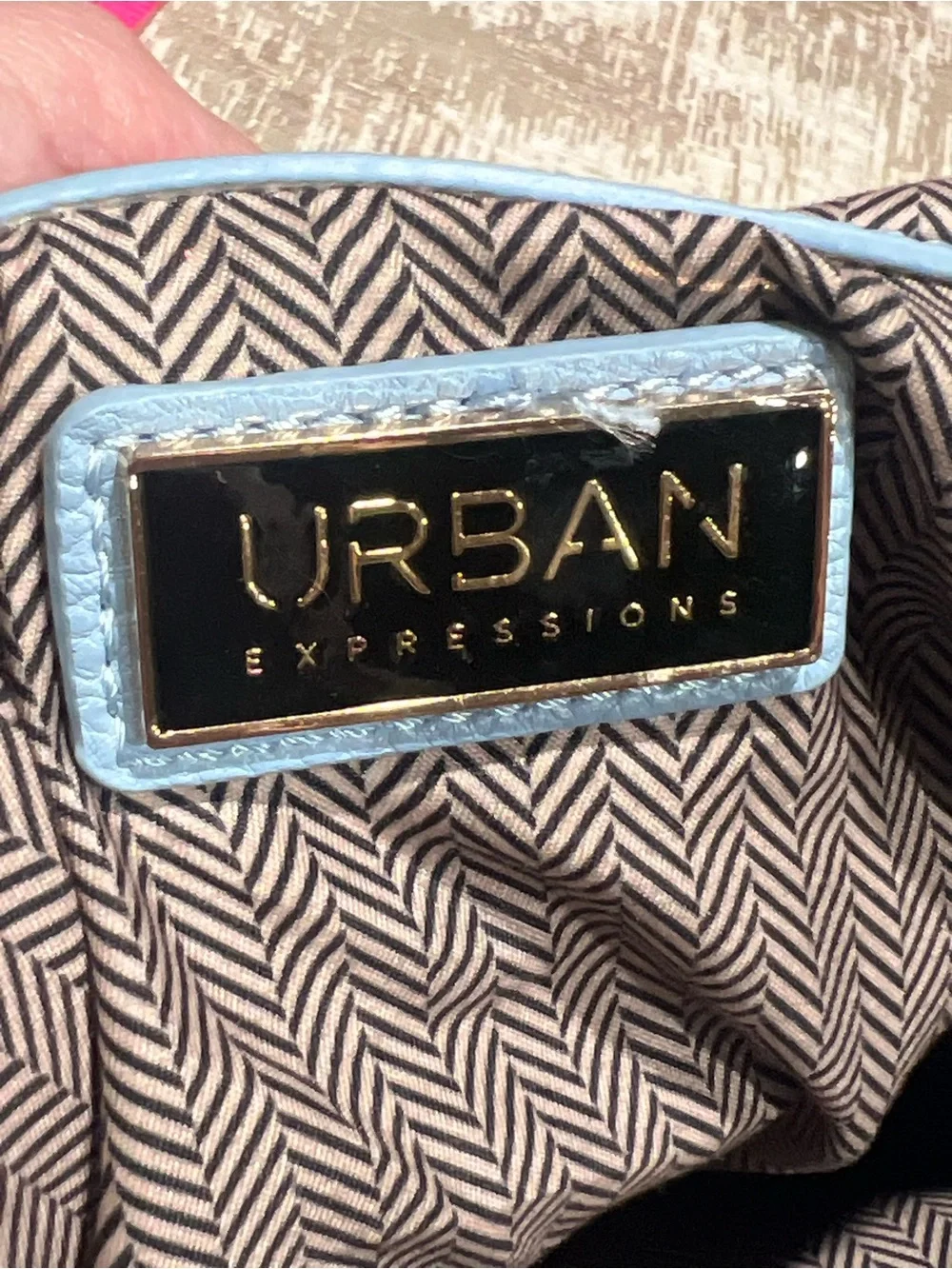 Urban Expressions Light Blue Women's  Backpack - Unbranded